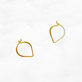 Auspicious Origin Lotus Hook Pearl Earrings